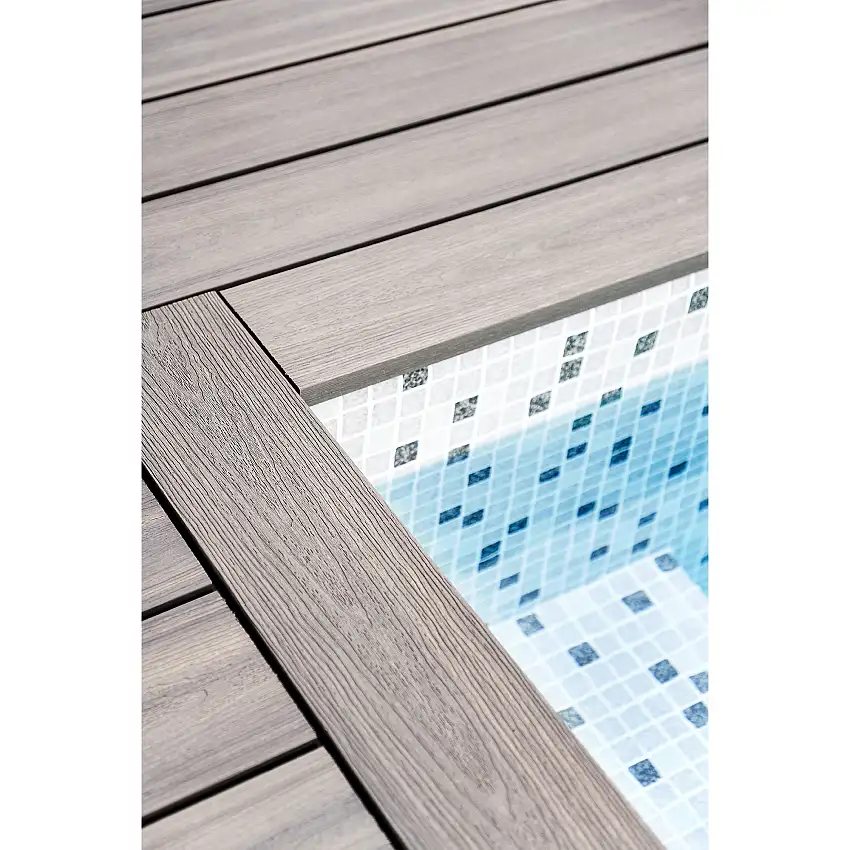 Komposittrall gopWoodlon LITE L:3600 B:138 H:23,5Färg: Warm Grey