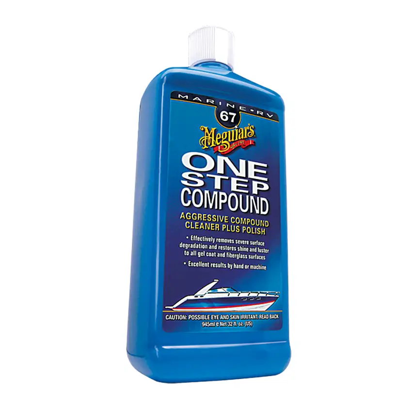 Polering MeguiarsMarine One Step Compound 1 L