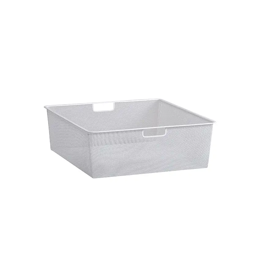 Meshback ElfaStandard 55Mått 527 x 527 x 185 mm. Vit.
