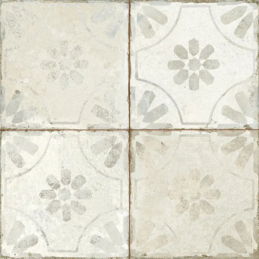 Klinker TenforsFS Blume White 45x45 cm