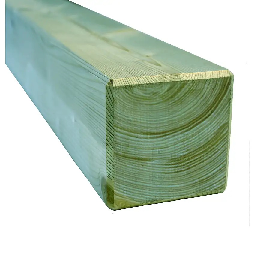 Stolpe PalmakoMassivt Trä 70x70 mmGrön tryckimpregnerad, 100 cm