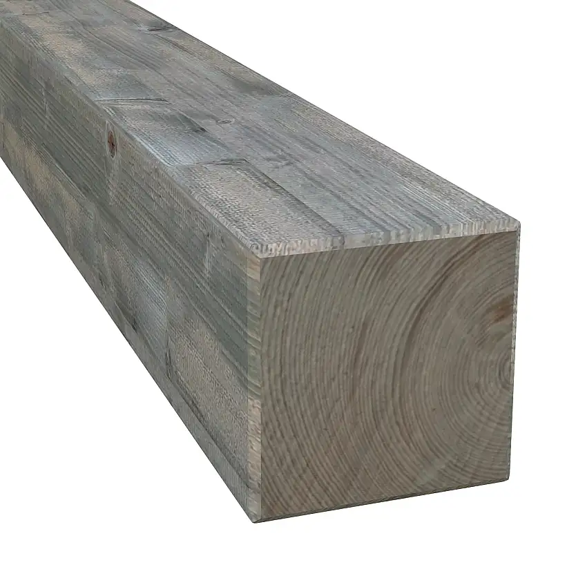 Stolpe PalmakoMassivt Trä 70x70 mmGrå tryckimpregnerad , 160 cm