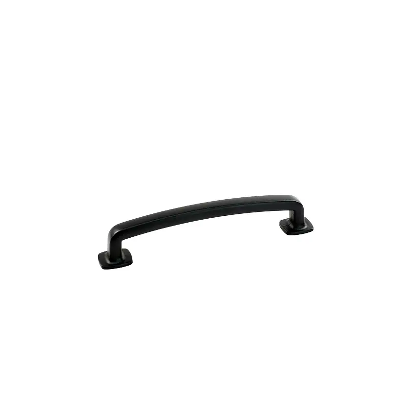 Handtag Beslag DesignRetro-128Svart, Längd: 150 mm