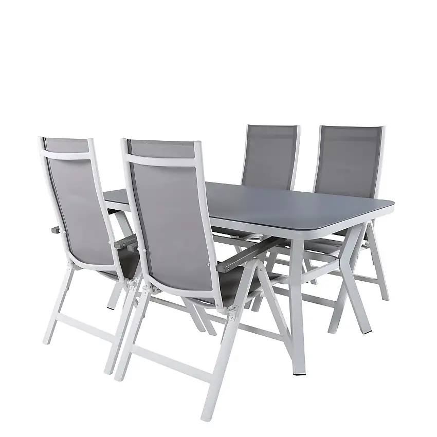 Matgrupp Venture HomeVyn med 4 Arz Matstolar