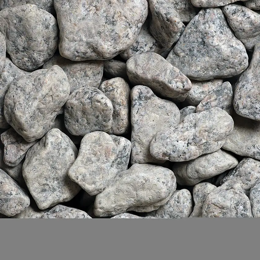 Dekorsten Magrab KrossprodukterGrå Granit Tumlad 30-45 mm, 1000 kg Säck
