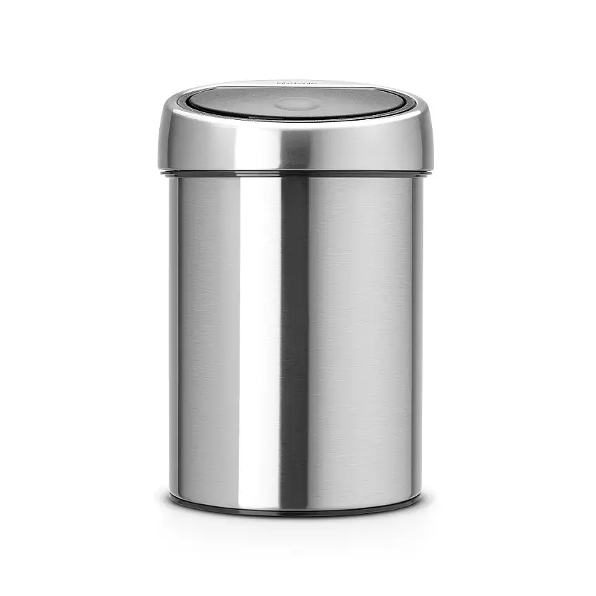 Soptunna BrabantiaTouch Bin 3 LFärg: Matt Stål