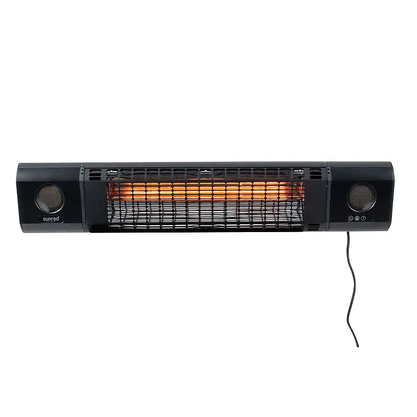 Terrassvärmare SunRedSun and Sound SOUND-2000W