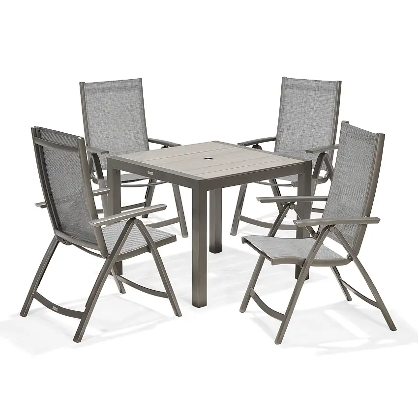 Matgrupp LifestyleGardenSolana med 4 Positionsstolar