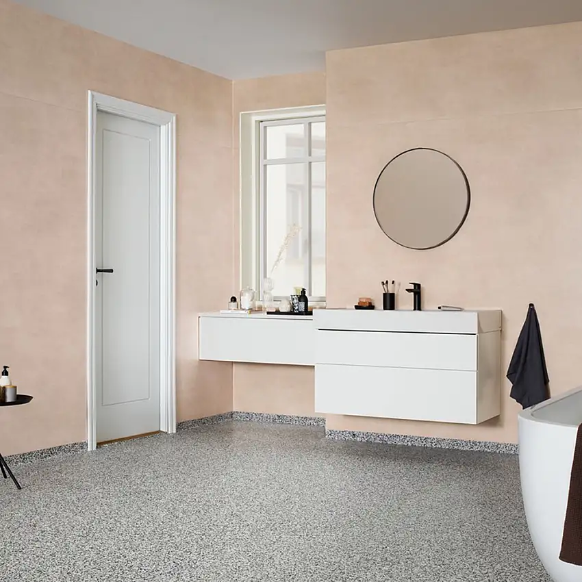 Våtrumsbård TarkettAquarelle Rustic Velvet Blush