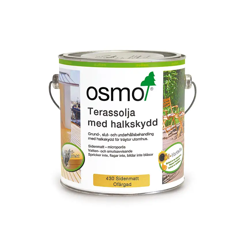 Terassolja OsmoHalkskydd2,5 liter