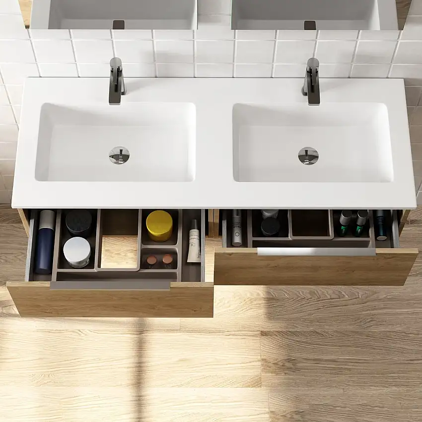 Tvättställ TenforsAlpin XL Solid Surface 120 cm