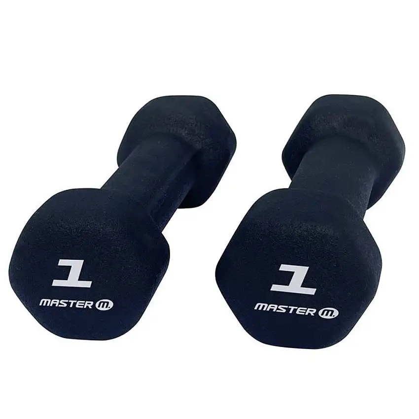 Hantlar Master FitnessNeoprene/VinylVikt: 1 kg