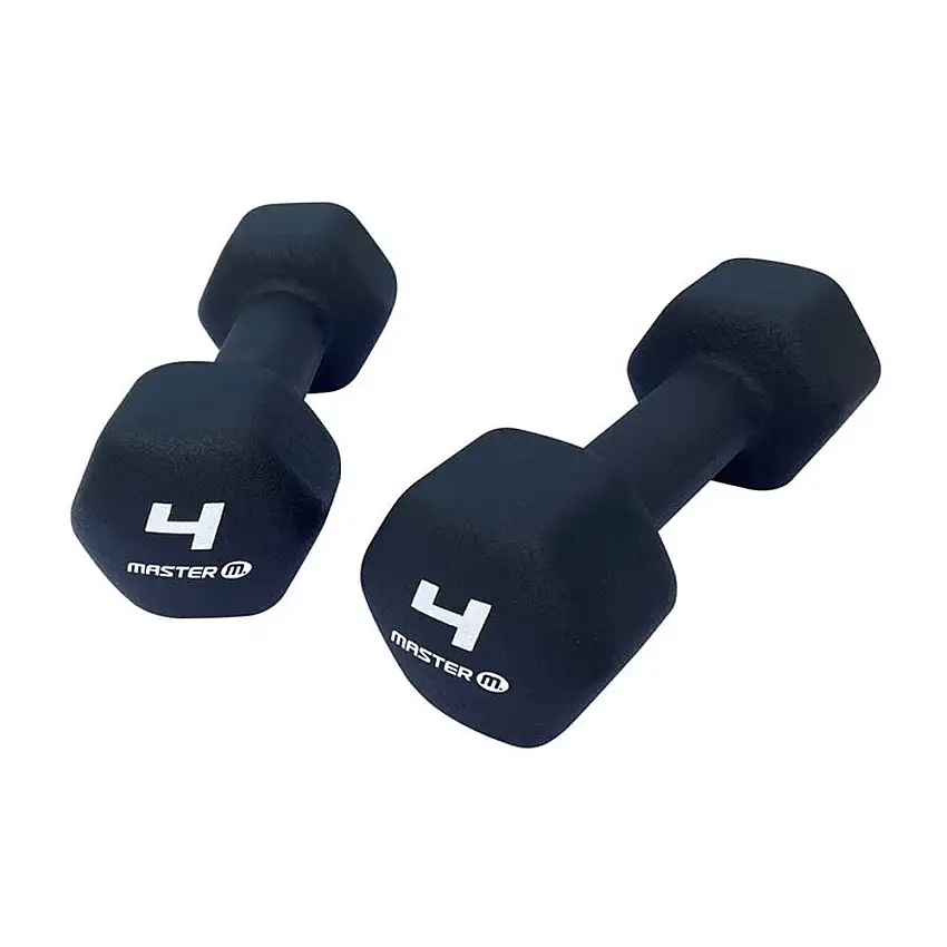 Hantlar Master FitnessNeoprene/VinylVikt: 4 kg