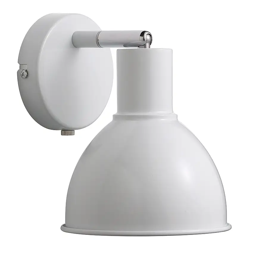 Vägglampa NordluxPop E27Vit
