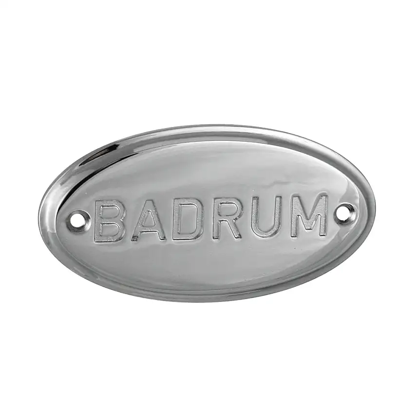 WC-Skylt Miller BadrumBadrum