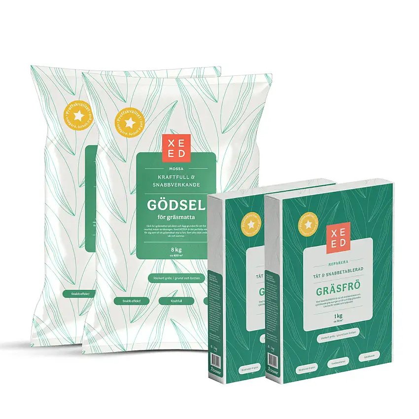 Gödsel XeedHöstpaket Med Gräsfrö Mineral 700 kvm